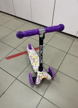 Самокат триколісний skyper mini