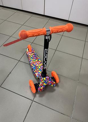Самокат триколісний skyper mini