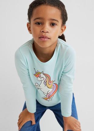 Кофтинка з єдинорогом h&m