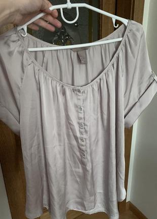 H&m вишукана блуза 46 євро розмір сорочка на великий розмір4 фото