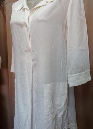 Шелковая блуза туника2 фото