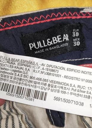 Стоковые брендовые шорты стрейч.pull &amp; bear.s-m3 фото