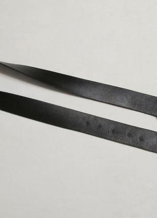 Винтажный кожаный черный мужской ремень levi's  5017 фото