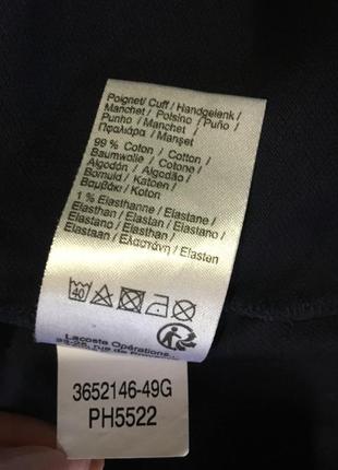 Футболка lacoste regular fit5 фото