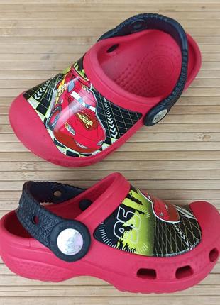 Кроксы crocs mcqueen disney размер 24 (14,5 см.)
