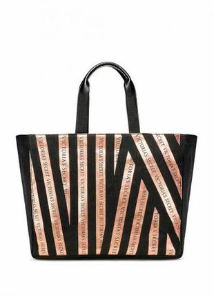 Стильная женская сумка-шопер victoria`s secret оригинал пляжная сумка