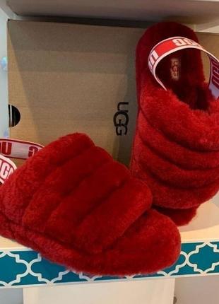 Ugg босоножки  ugg fluff yeah slide