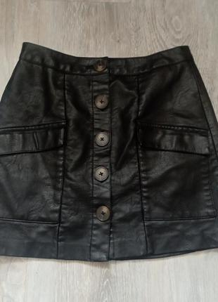 Спідниця, шкіряна спідниця