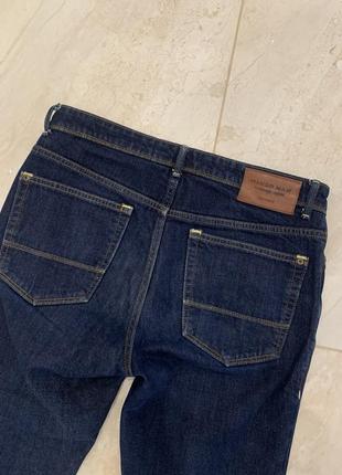 Джинсы mango man мужские синие классические брюки6 фото