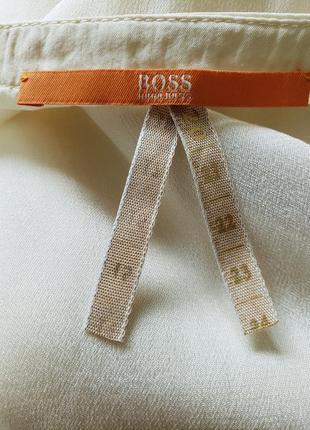 Шелковая 100 % silk двухслойная на шелковой подкладке блуза ками hugo boss 16 uk2 фото