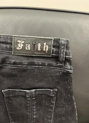 Джинси чорні faith connexion, size s, xs, оригінал