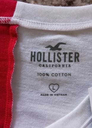 Женская футболка hollister5 фото