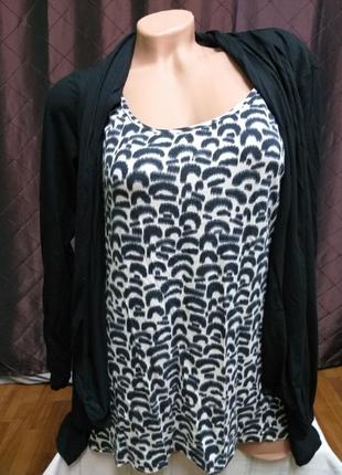 Кардиган блуза 14/16 наш 48/50/52