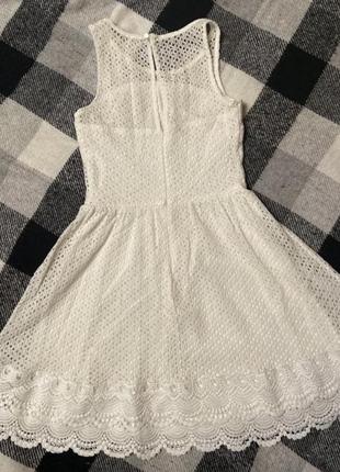 Біла літня сукня2 фото