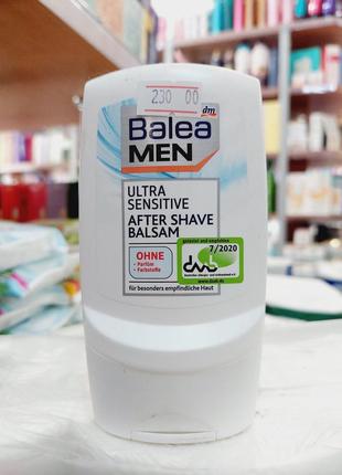 Бальзам после бритья для чувствительной кожи balea men ultra sensitive 100ml1 фото