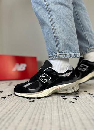 Кросівки new balance 2002r protection pack black grey