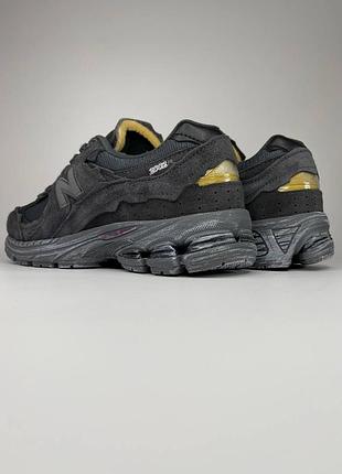 New balance 2002r (темно/серые) 2