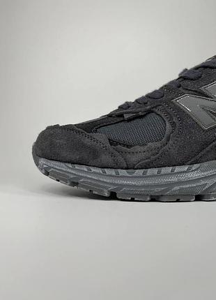 New balance 2002r (темно/серые) 8