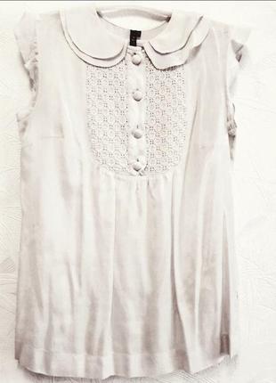 Нежнейшая блуза, 42-44, искусственный шелк, натуральная вискоза, topshop2 фото