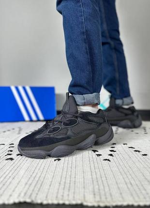 Кроссовки adidas yeezy 500 black