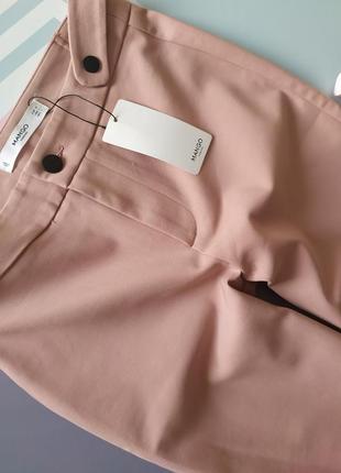 Розовые брюки mango2 фото