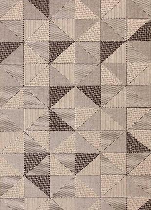 Килим безворсовий на гумовій основі dakaria karat flex run 1954/19 0.67x1.90 м бежевий