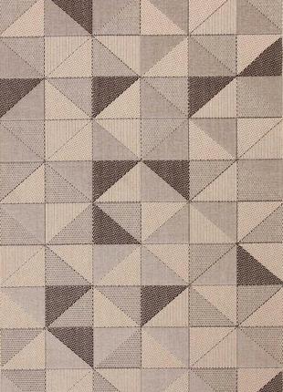 Килим безворсовий на гумовій основі dakaria karat flex run 1954/19 2.00x1.90 м бежевий