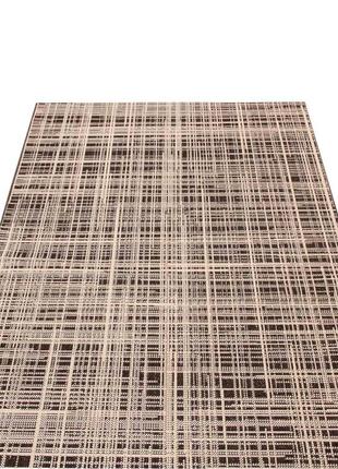 Килим безворсовий на гумовій основі dakaria karat flex run 19171/91 1.00x3.60 м коричневий