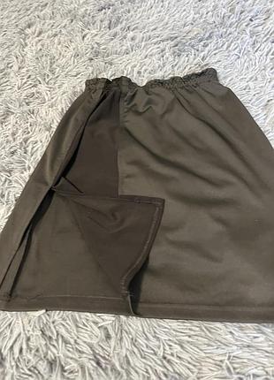 Юбка с вырезом 2