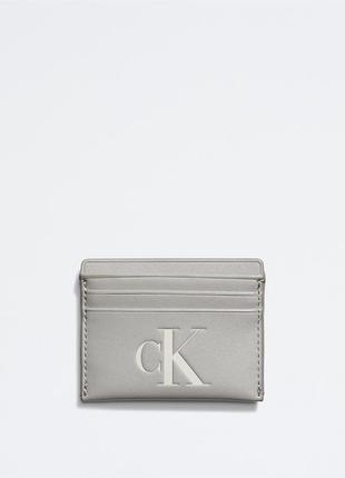 Кредитница calvin klein (ck monogram card case cardholder)с америки