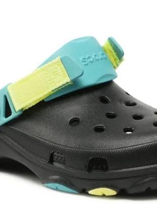 Crocs  37 - 38 шлепки шлепанцы сабо чёрные крокс кроксы