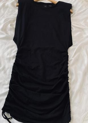 Платье короткое с драпировкой платье облегающее pinko4 фото