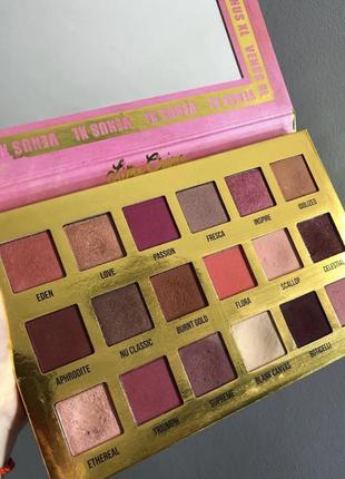 Палетка теней lime crime venus1 фото