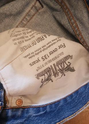 Джинсовые шорты, levis 5054 фото