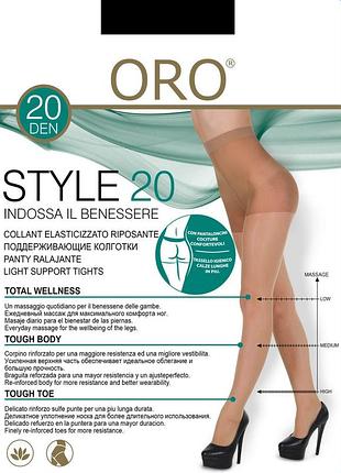 Style 20 den колготи nero oro 2-s