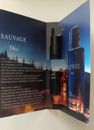 Dior sauvage parfum3 фото