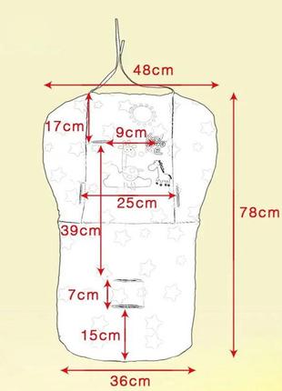 Дитячий матрацик-вкладка в коляску демісезонний. вкладка для стільчиків автокрісла. матрац у дитячу коляску7 фото