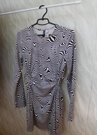 Платье с принтом h&m