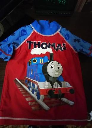 Скидки детская футболка для плавания на 9-12 месяцев фирмы  thomas&friends