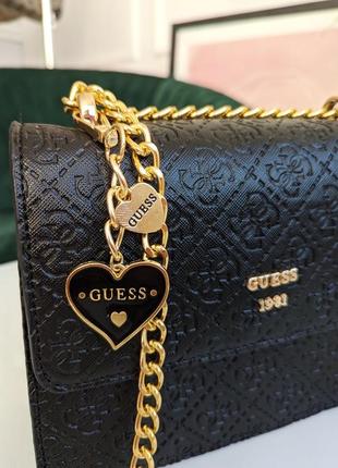 Сумка клатч guess на три отделения5 фото