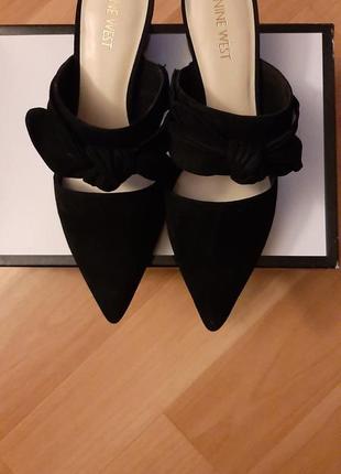 Нові мюлі (взуття з відкритою п'ятою) відомого американського бренда nine west4 фото