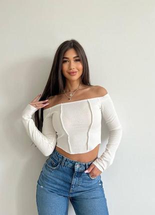 Топ лонгслив 8