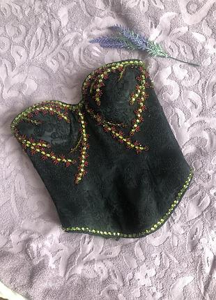 🌟тренд! корсет от украинского дизайнера с камнями сваровски