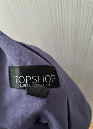 Топ topshop топ сиреневый блуза фиолетовая3 фото