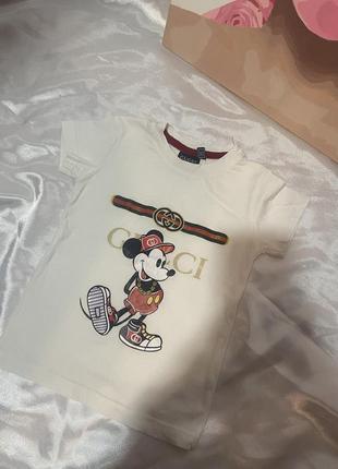 Детская футболка gucci оригинал mickey mouse