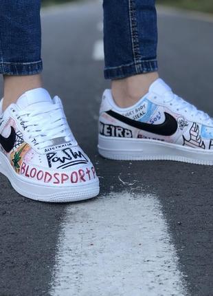 pauly x vlone pop nike air force one low