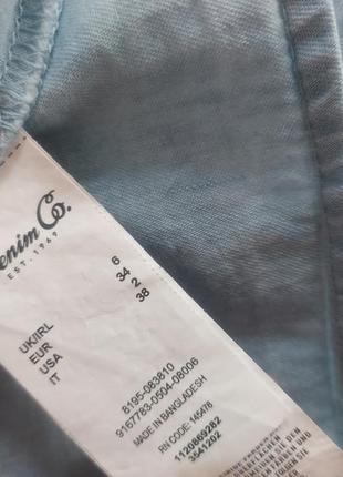 Стильна ярусна сукня сарафан на тонких бретелях denim co8 фото