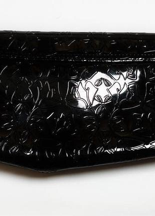 Lancome черный клатч цветочный принт /6511/