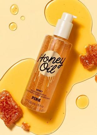 Масло для тела honey oil pink victoria’s secret