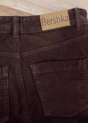 Вельветові кльош - штани bershka4 фото